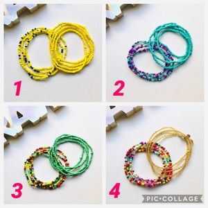 2 piece waistbead set